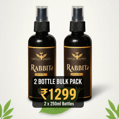 Rabbit blood herbal hair oil
